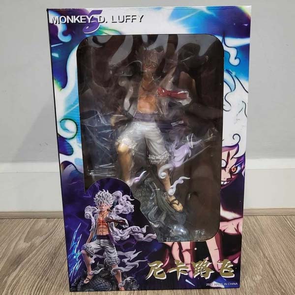 Mô hình Luffy Gear 5 chiến đấu 21 cm có LED - One Piece