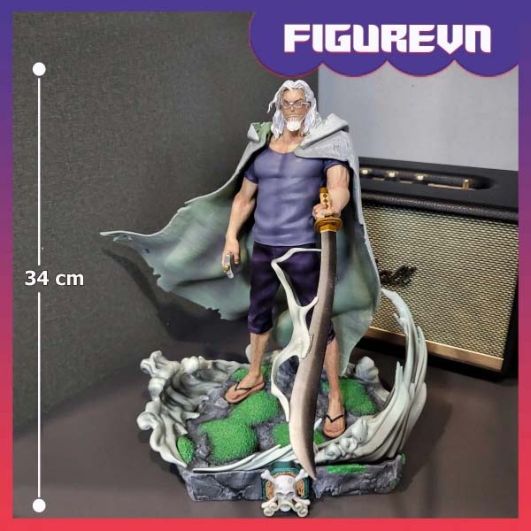 Mô hình Silver Rayleigh siêu nét 34 cm - One Piece