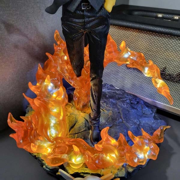 Mô hình Sanji vest đen 40 cm có LED (usb) - One Piece