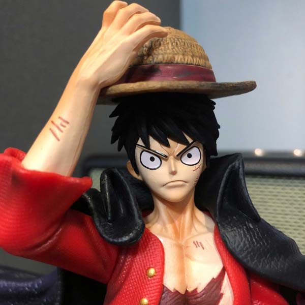 Mô hình Luffy tứ hoàng siêu ngầu bản CAO CẤP 2 Đầu 23 cm - One Piece