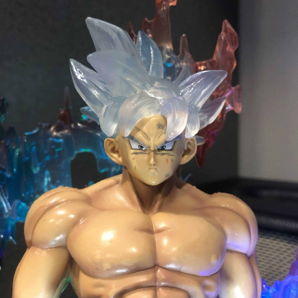 Mô hình Son Goku bản năng vô cực 35 cm có LED (usb) - Dragon Ball