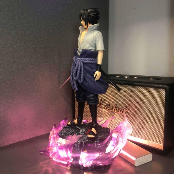 Mô hình Sasuke 38 cm có LED usb - Naruto