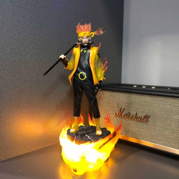 Mô hình Naruto nổi giận 38 cm có LED usb - Naruto