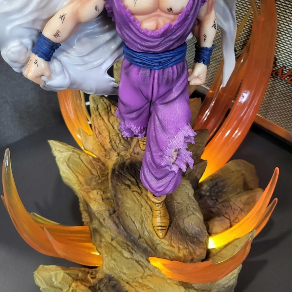 Mô hình Gohan áo choàng 37 cm 2 đầu có LED usb - Dragon Ball