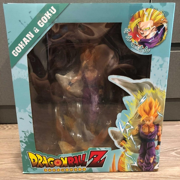 Mô hình Gohan áo choàng 37 cm 2 đầu có LED usb - Dragon Ball