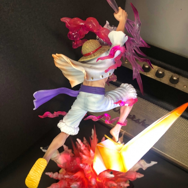 Mô hình Luffy Gear 5 Nika 50 cm có LED - One Piece