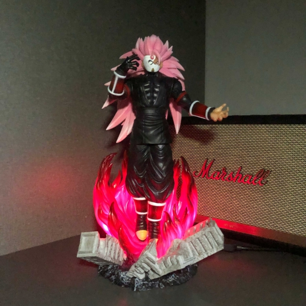 Mô hình Black Goku SSJ3 30 cm có LED (usb) - Dragon Ball