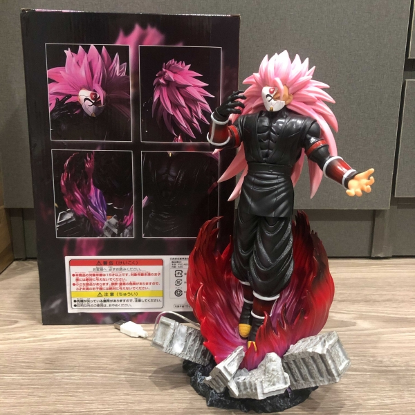 Mô hình Black Goku SSJ3 30 cm có LED (usb) - Dragon Ball