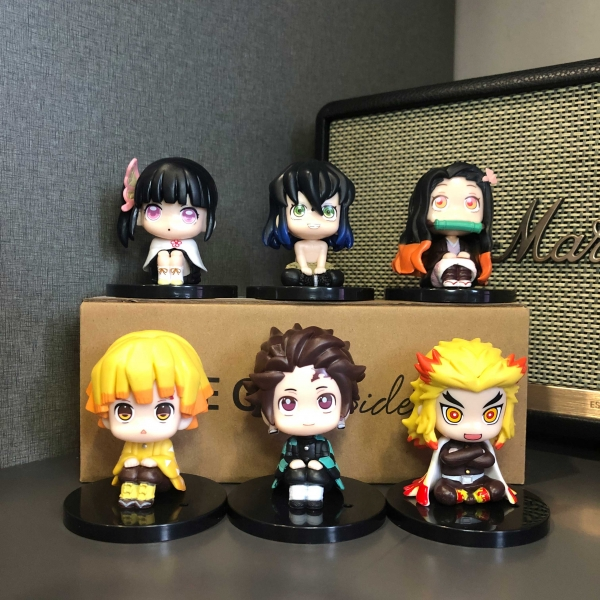 Mô hình Chibi Kimetsu team diệt quỷ v2 - Kimetsu No Yaiba