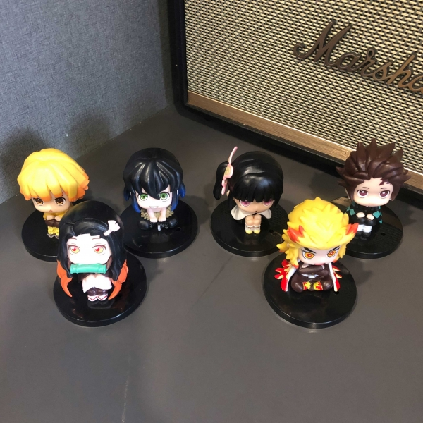 Mô hình Chibi Kimetsu team diệt quỷ v2 - Kimetsu No Yaiba