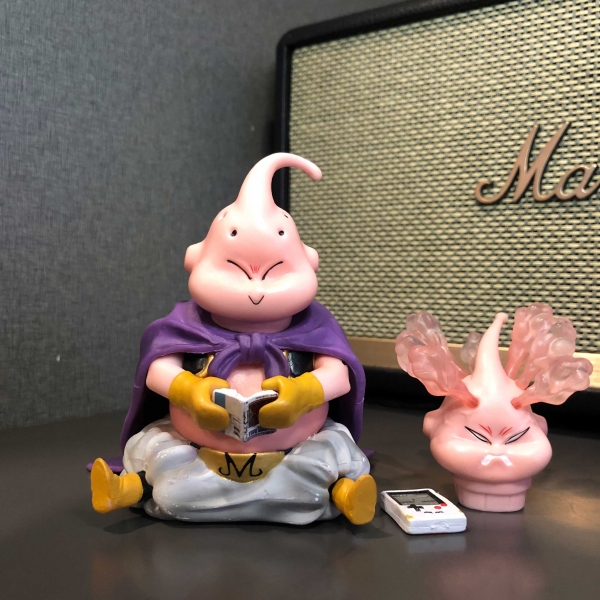 Mô hình Majin Buu (Bu béo) 2 đầu 10 cm - Dragon Ball