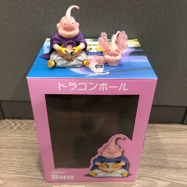 Mô hình Majin Buu (Bu béo) 2 đầu 10 cm - Dragon Ball