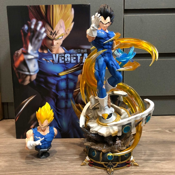 Mô hình Vegeta 2 đầu kèm bán thân 43 cm - Dragon Ball