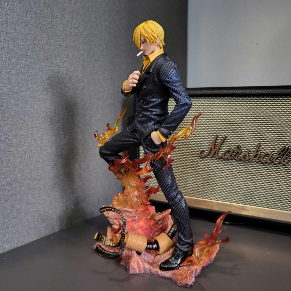 Mô hình Sanji hắc cước 25 cm có LED - One Piece