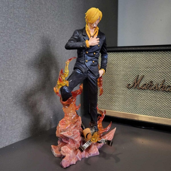 Mô hình Sanji hắc cước 25 cm có LED - One Piece