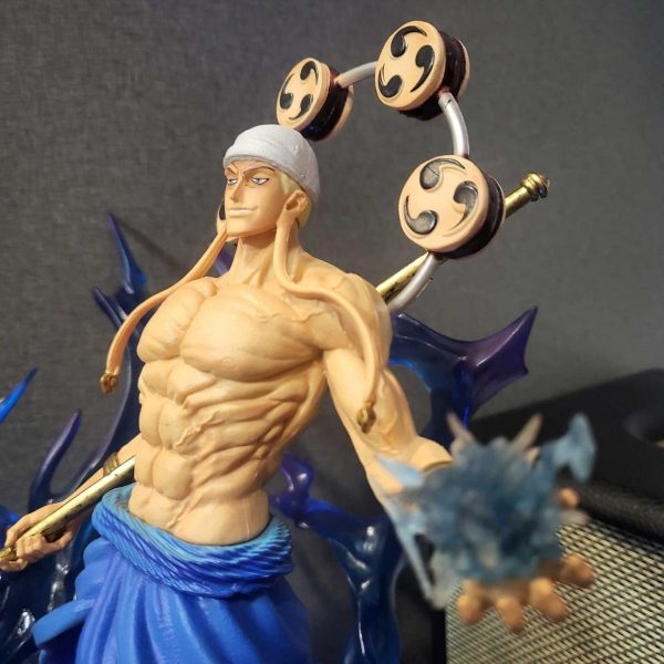 Mô hình Thần Enel 38 cm có LED 3 đầu - One Piece