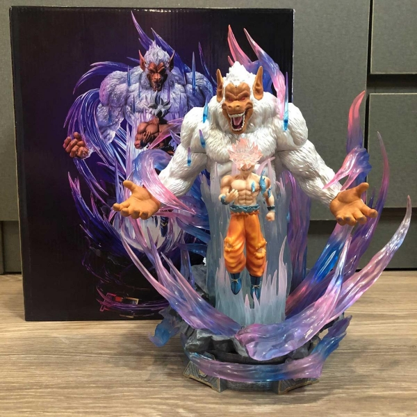 Mô hình Son Goku vô cực hóa khỉ 30 cm có LED - Dragon Ball