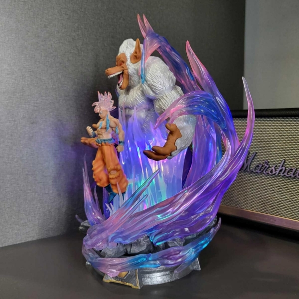 Mô hình Son Goku vô cực hóa khỉ 30 cm có LED - Dragon Ball