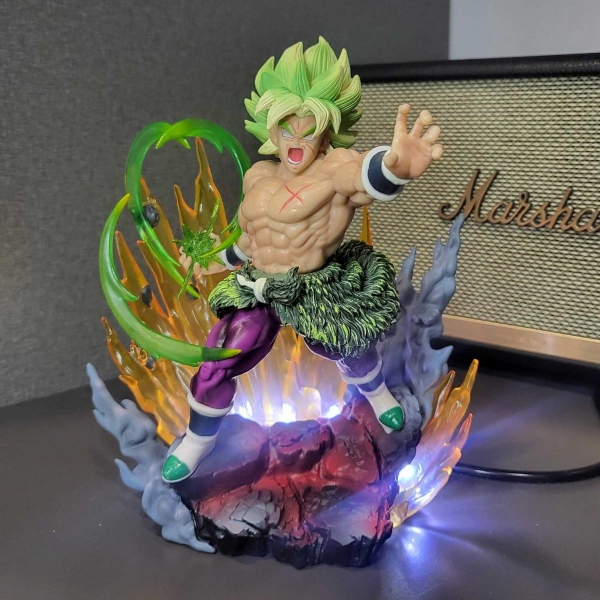 Mô hình Broly Chiến Đấu 19 cm có LED - Dragon Ball