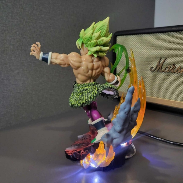 Mô hình Broly Chiến Đấu 19 cm có LED - Dragon Ball