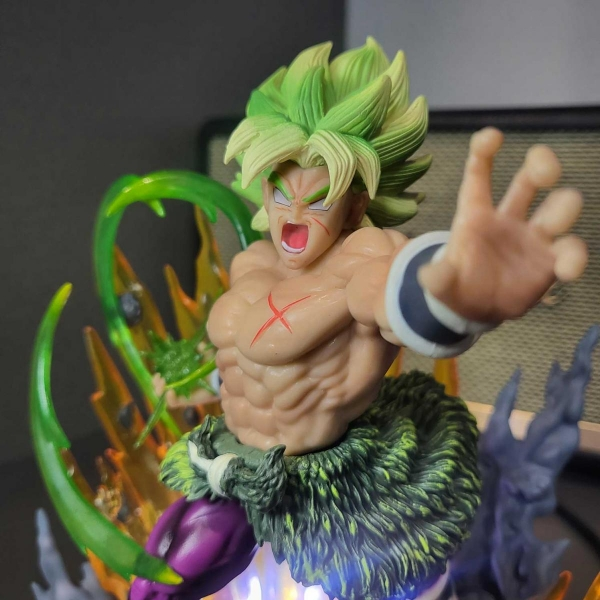 Mô hình Broly Chiến Đấu 19 cm có LED - Dragon Ball