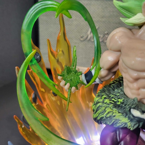 Mô hình Broly Chiến Đấu 19 cm có LED - Dragon Ball