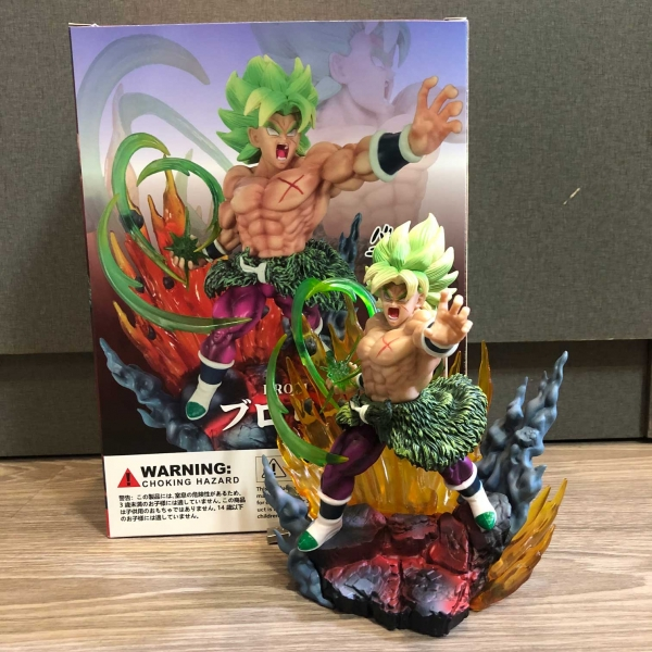 Mô hình Broly Chiến Đấu 19 cm có LED - Dragon Ball