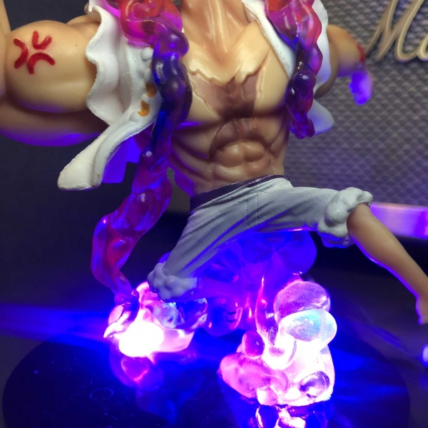 Mô hình Luffy Gear 5 10 cm có LED - One Piece