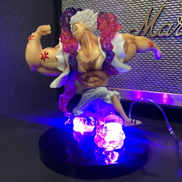 Mô hình Luffy Gear 5 10 cm có LED - One Piece