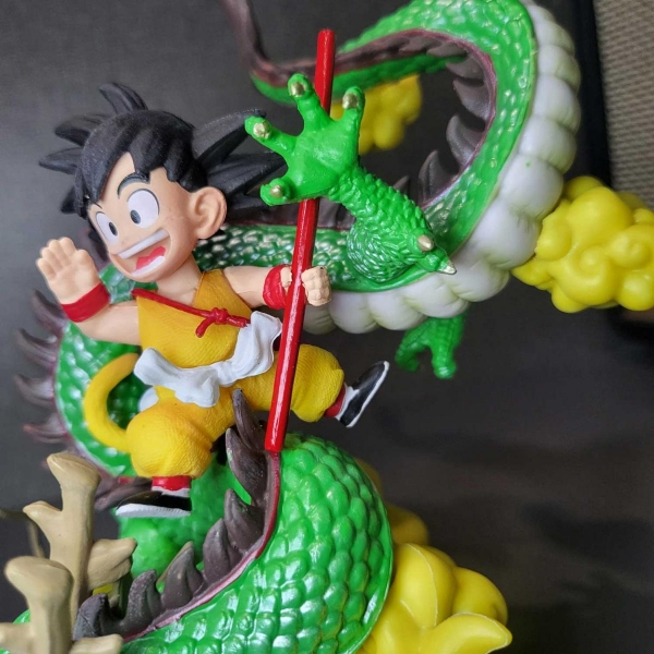 Mô hình Goku cưỡi rồng 15 cm - Dragon Ball