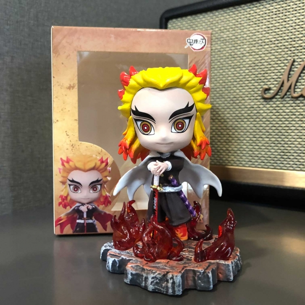 Mô hình Rengoku chibi kute 10 cm - Kimetsu No Yaiba