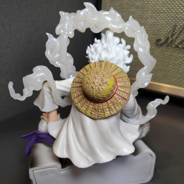 Mô hình Luffy G5 ngồi cười siêu kute 15 cm - One Piece