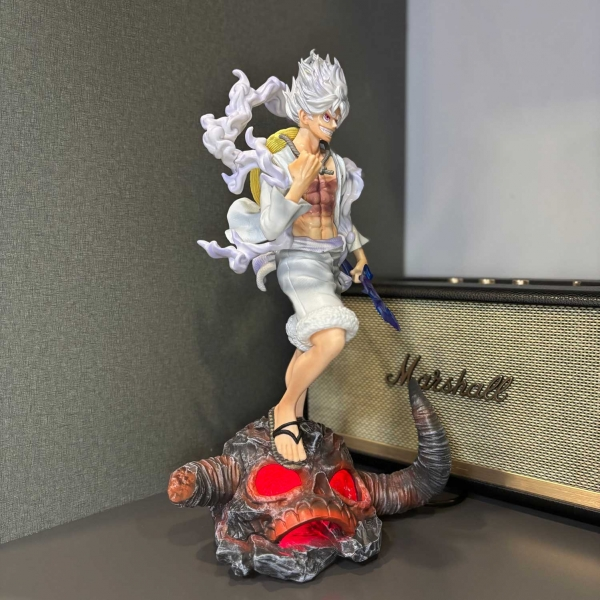 Mô hình Luffy Nika 40 cm có LED - One Piece