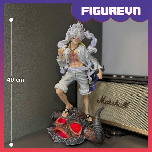 Mô hình Luffy Nika 40 cm có LED - One Piece