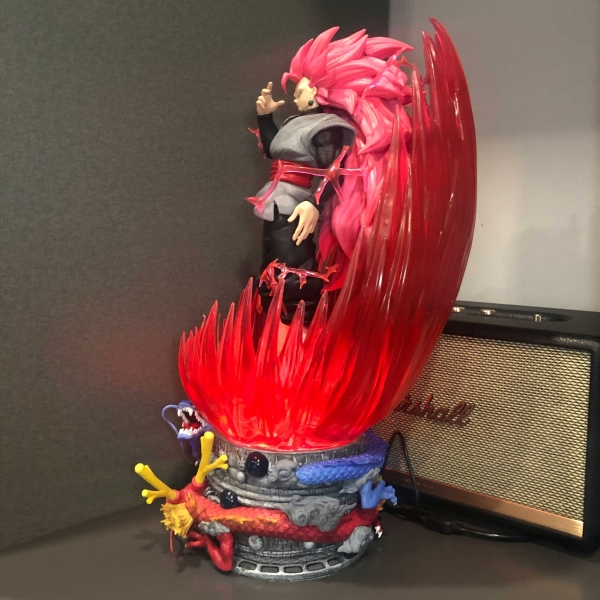 Mô hình Black Goku Rose SSJ3 46 cm có LED - Dragon Ball