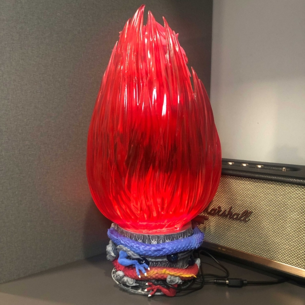 Mô hình Black Goku Rose SSJ3 46 cm có LED - Dragon Ball