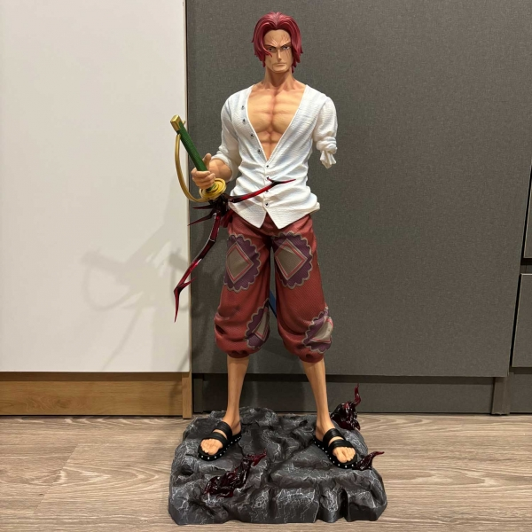 [Siêu Phẩm] Shanks Tóc Đỏ siêu ngầu cao 70 cm - One Piece