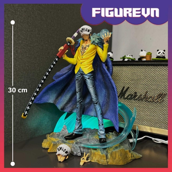 Mô hình Trafalgar Law mẫu mới 30 cm có LED - One Piece