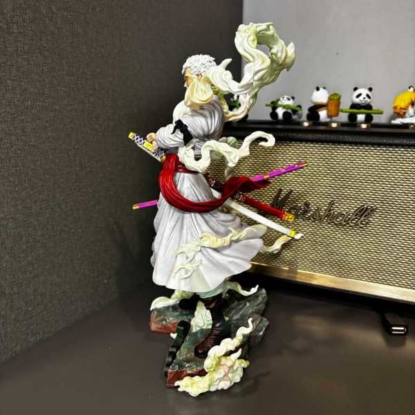 Mô hình Zoro Wano 2 đầu 28 cm  - One Piece