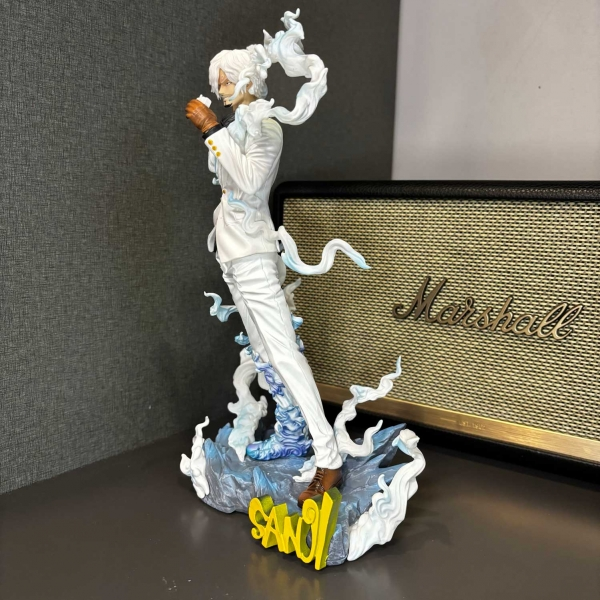 Mô hình Sanji vest trắng 2 đầu 28 cm - One Piece