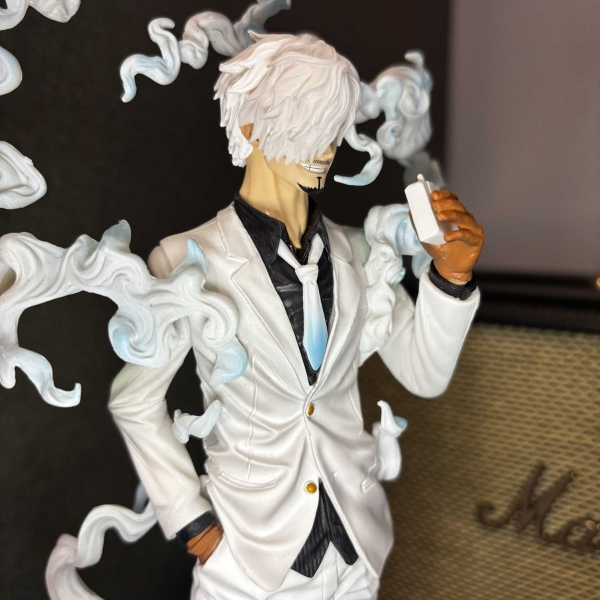 Mô hình Sanji vest trắng 2 đầu 28 cm - One Piece