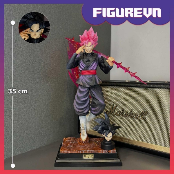 Mô hình Black Goku Rose 35 cm 2 đầu - Dragon Ball