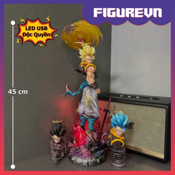 Mô hìnhGogeta Yunqi JT 45 cm 3 đầu có LED - Dragon Ball