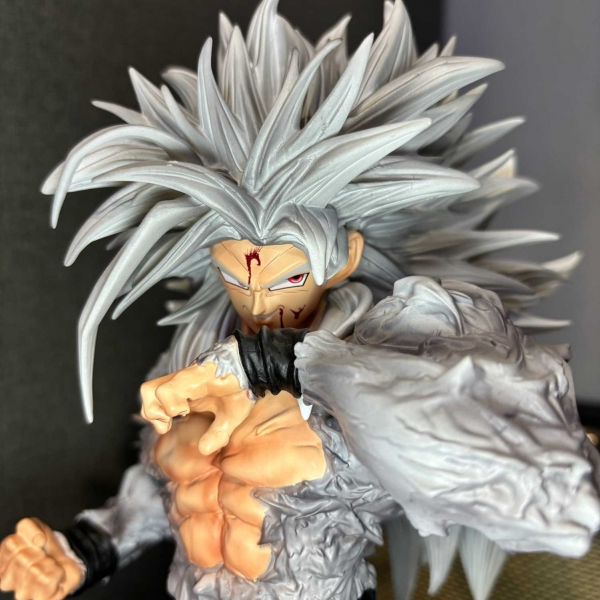 Mô hình Goku SSJ5 tóc trắng 36 cm - Dragon Ball